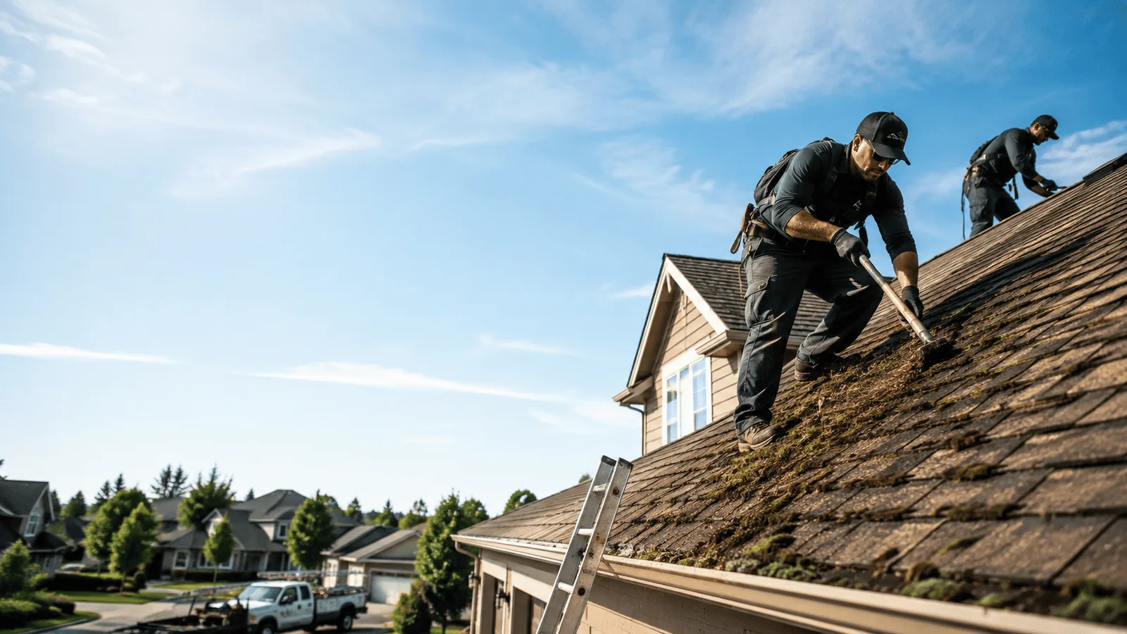 Roof Moss Removal in Louann, AR near me